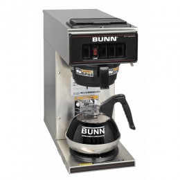 Bunn VP17-1 Stainless Steel Low Profile Pourover Coffee Brewer 3.8