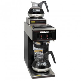 Bunn VP17-2 Low Profile Pourover Coffee Brewer Upper/Lower Warmers