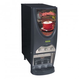 Bunn iMIX-3S BLK Powdered Cappuccino Dispenser w/ 3 Hoppers 120V