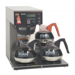Bunn Axiom 15-3 Automatic Coffee Brewer with 3 Lower Warmers 120V