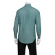 Chef Works SLMCH005GRMXS Mens Chambray Shirt Green Mist XS