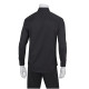 Chef Works SLMFZ006BLKXS Men's Zip-Front Shirt Black XS