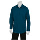 Chef Works SLMNP009BLUXS Men's Stretch Dress Shirt Blue XS