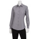 Chef Works SLWCH002GRY2XL Women's Chambray Shirt Gray 2XL