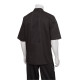 Chef Works VSSSBBKXL Valais V-Series Chef Coat  Black XL