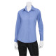 Chef Works W100FRBXS Women's Essential Dress Shirt French Blue XS