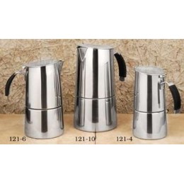 European Gift 121-10 Omnia Stove Top Espresso Pot by Ilsa 10-Cup