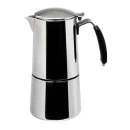 European Gift 124-4 Omnia Stainless Steel Stove Top Espresso Maker 4 Cup