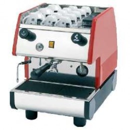 European Gift PUB 1M-R La Pavoni 1 Group, Manual, Red Espresso Machine