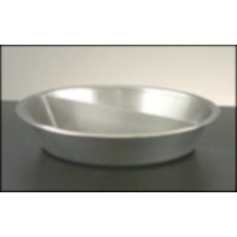 Legion 324165 Round Food Pan Half Size Stainless Steel 3 Gallon