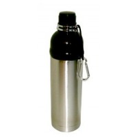 Stainless Steel Water Bottle 24 oz Black