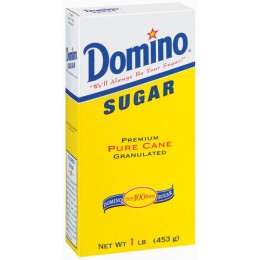 Domino 401353 Sugar Carton 1lb 24/CS