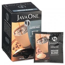 Java One House Blend Coffee Pods 14 Pods per Box/6 Boxes/84 Pods