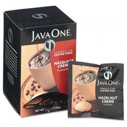 Java One Hazelnut Cream Coffee Pods 14 Pods/Box 6 Boxes/84 Pods