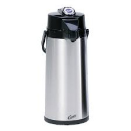 Curtis TLXA2201G000 Thermo Pro Dispenser - 2.2L, SS Exterior, Glass Liner, Lever Handle Each