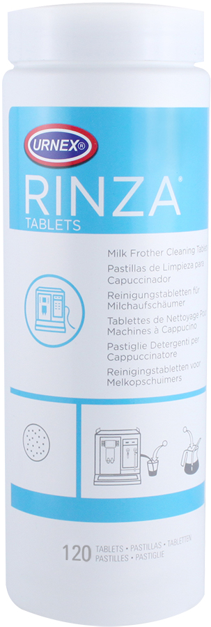 JR Cleaning Tablets Urnex Brands 12-M61-UX120 Rinza Milk Syst 120 